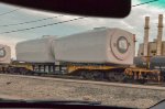 QTTX Flat car with load